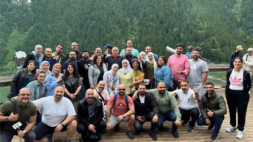 Finan Group team members on the company retreat in Trabzon, Turkey