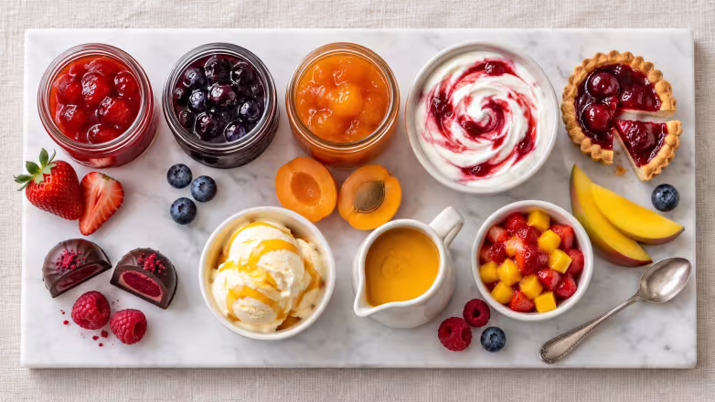 fruit preparations and fillings