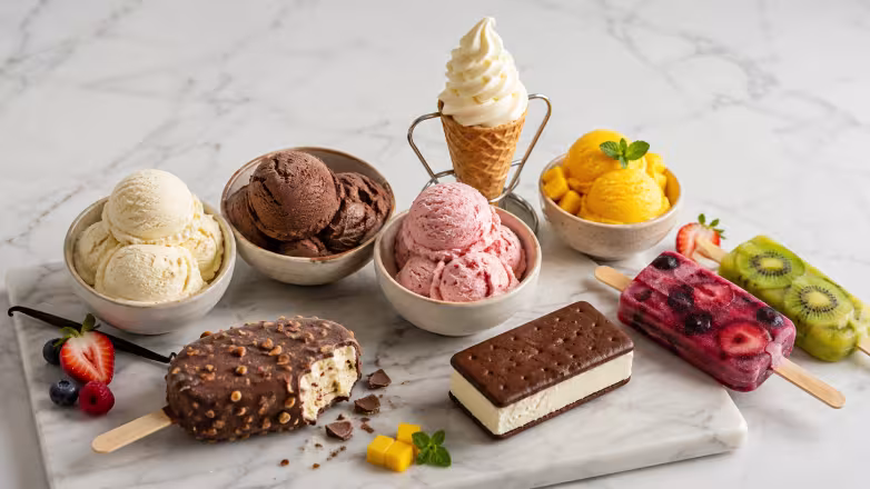 ice cream products