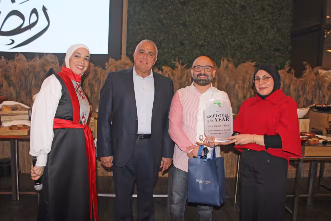 Employee recognition at Finan Group’s 2024 Ramadan Iftar